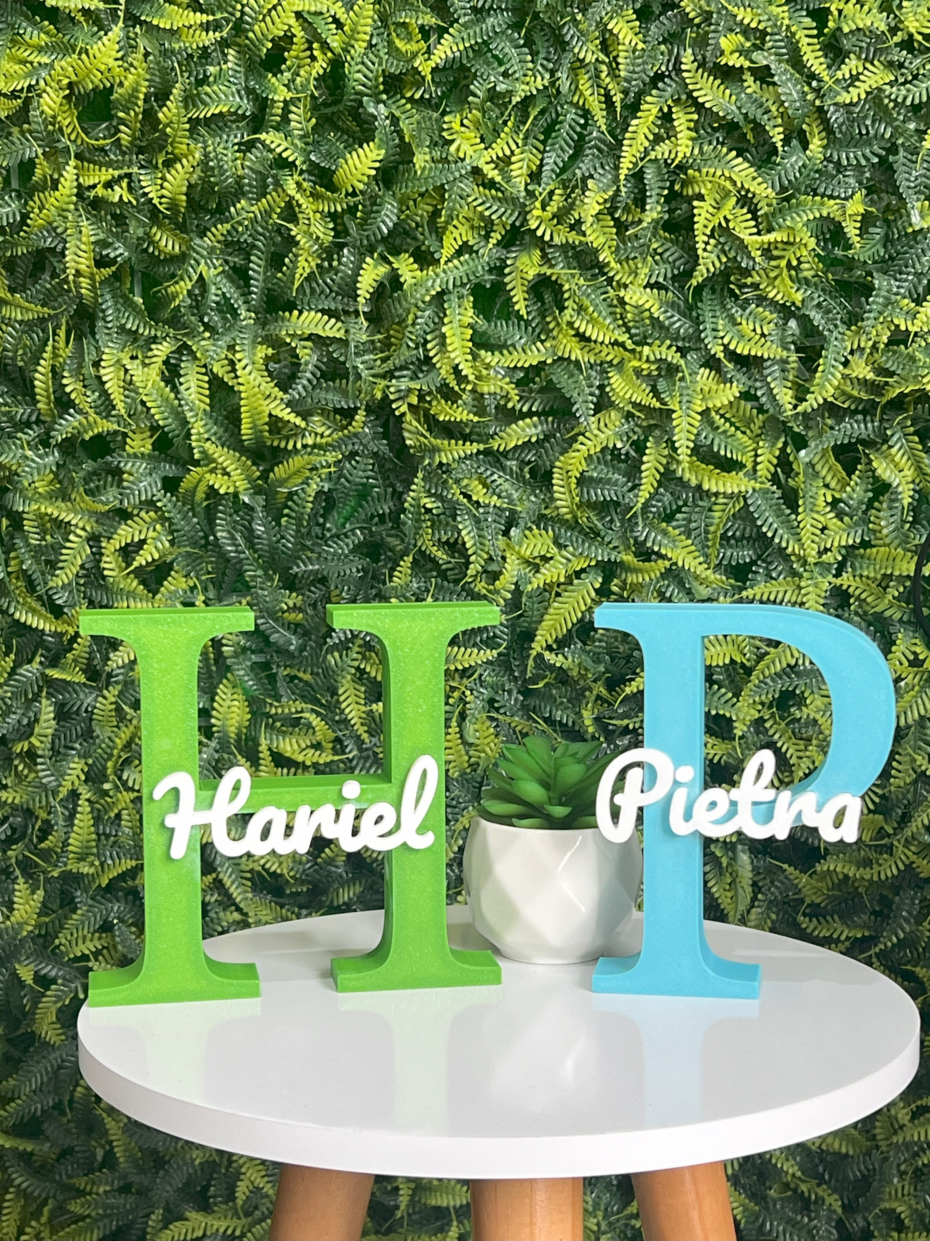 Letras Decorativas em 3D